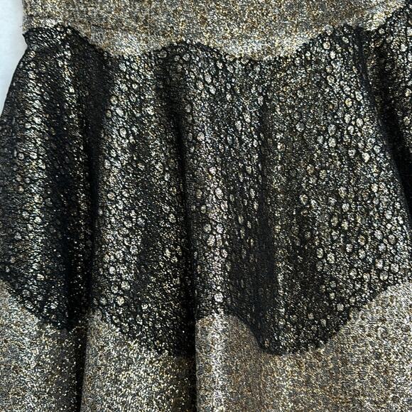 Anthropologie FB by Sachin & Babi Foil Brocade Strapless Mini Dress Size 0 - Picture 4 of 12